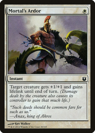 Mortal's Ardor [Born of the Gods] | Good Games Cannington