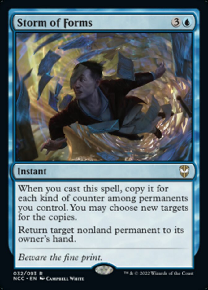 Storm of Forms [Streets of New Capenna Commander] | Good Games Cannington