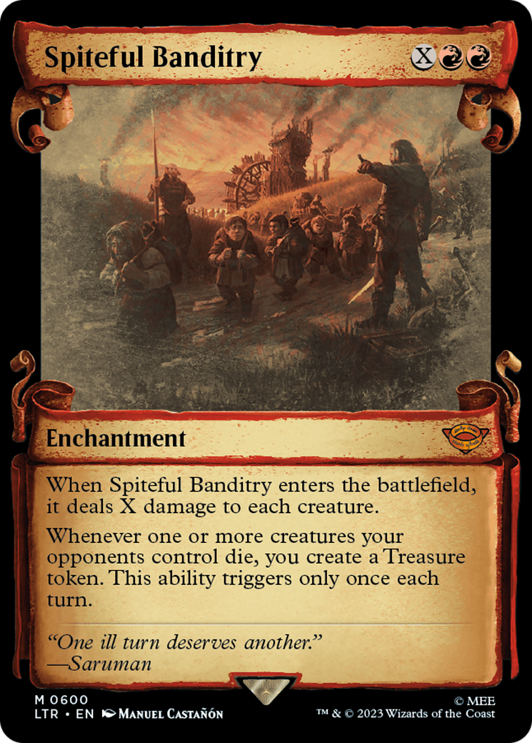 Spiteful Banditry [The Lord of the Rings: Tales of Middle-Earth Showcase Scrolls] | Good Games Cannington