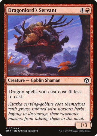 Dragonlord's Servant [Iconic Masters] | Good Games Cannington