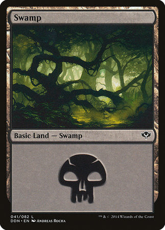 Swamp (41) [Duel Decks: Speed vs. Cunning] | Good Games Cannington