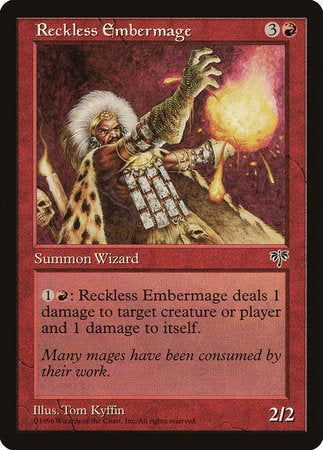 Reckless Embermage [Mirage] | Good Games Cannington