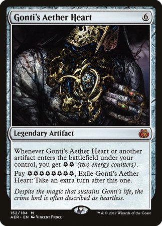 Gonti's Aether Heart [Aether Revolt] | Good Games Cannington