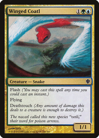 Winged Coatl [Commander 2013] | Good Games Cannington