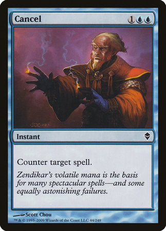 Cancel [Zendikar] | Good Games Cannington