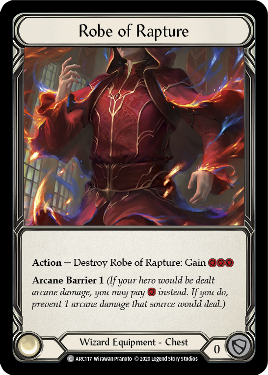Robe of Rapture [U-ARC117] Unlimited Rainbow Foil | Good Games Cannington