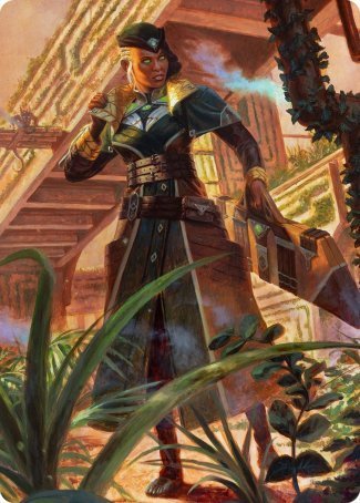 Vivien on the Hunt Art Card [Streets of New Capenna Art Series] | Good Games Cannington