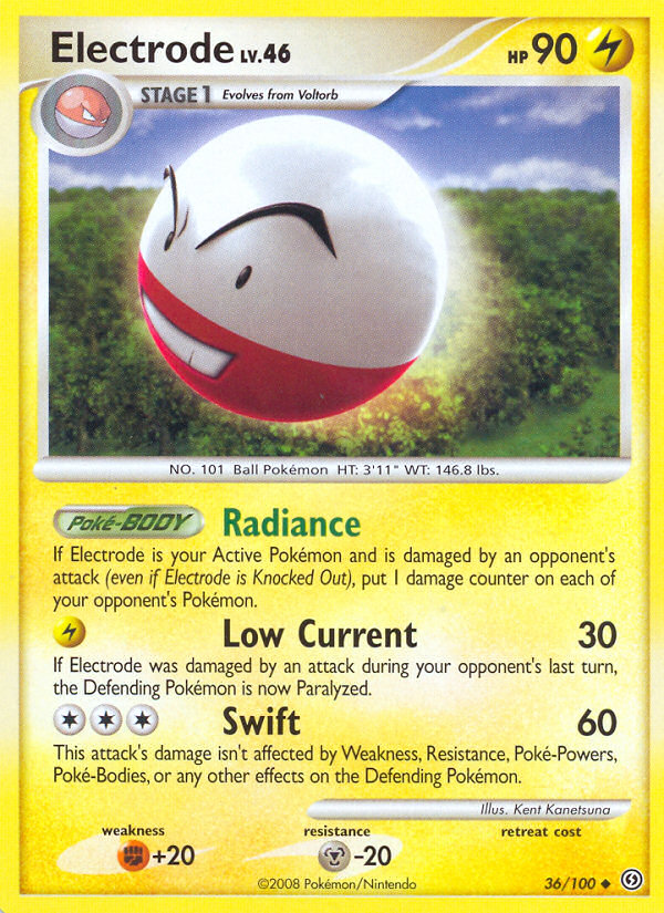 Electrode (36/100) [Diamond & Pearl: Stormfront] | Good Games Cannington