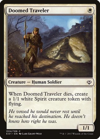 Doomed Traveler [Archenemy: Nicol Bolas] | Good Games Cannington