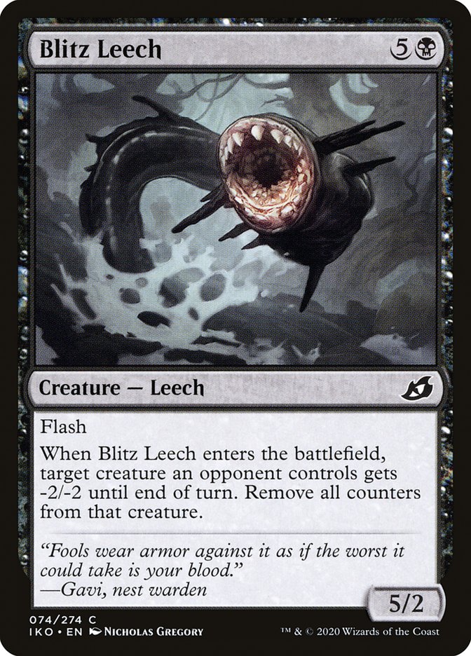 Blitz Leech [Ikoria: Lair of Behemoths] | Good Games Cannington