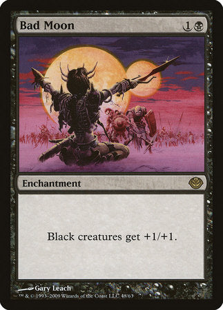 Bad Moon [Duel Decks: Garruk vs. Liliana] | Good Games Cannington