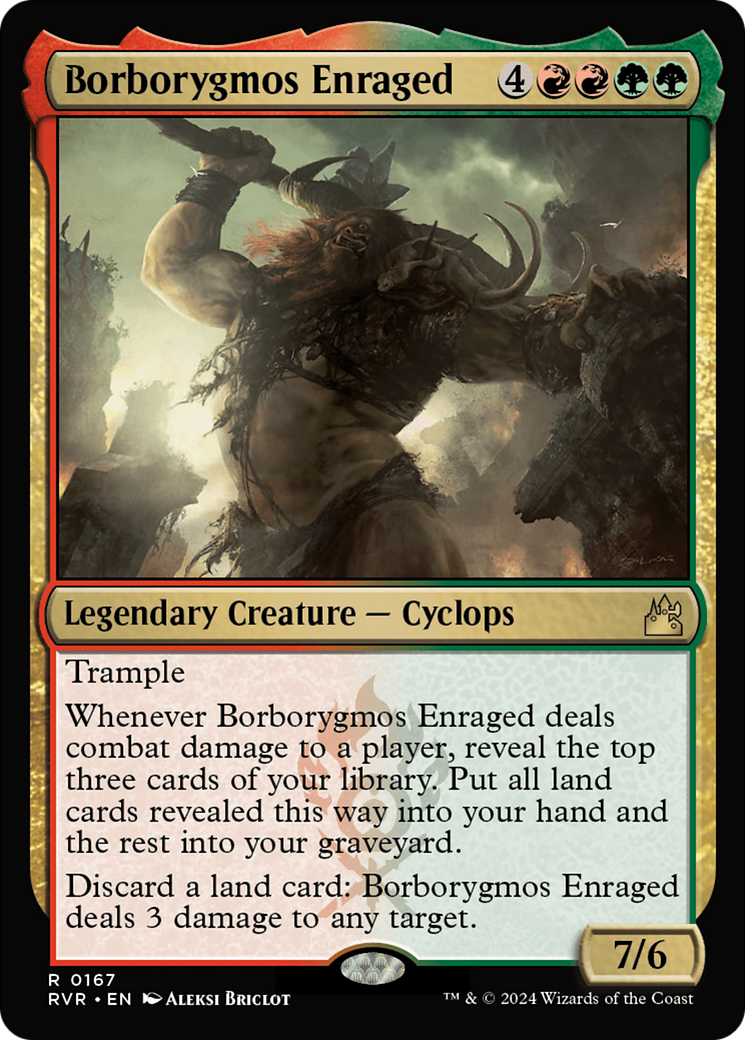 Borborygmos Enraged [Ravnica Remastered] | Good Games Cannington