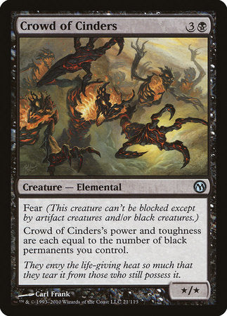 Crowd of Cinders [Duels of the Planeswalkers] | Good Games Cannington