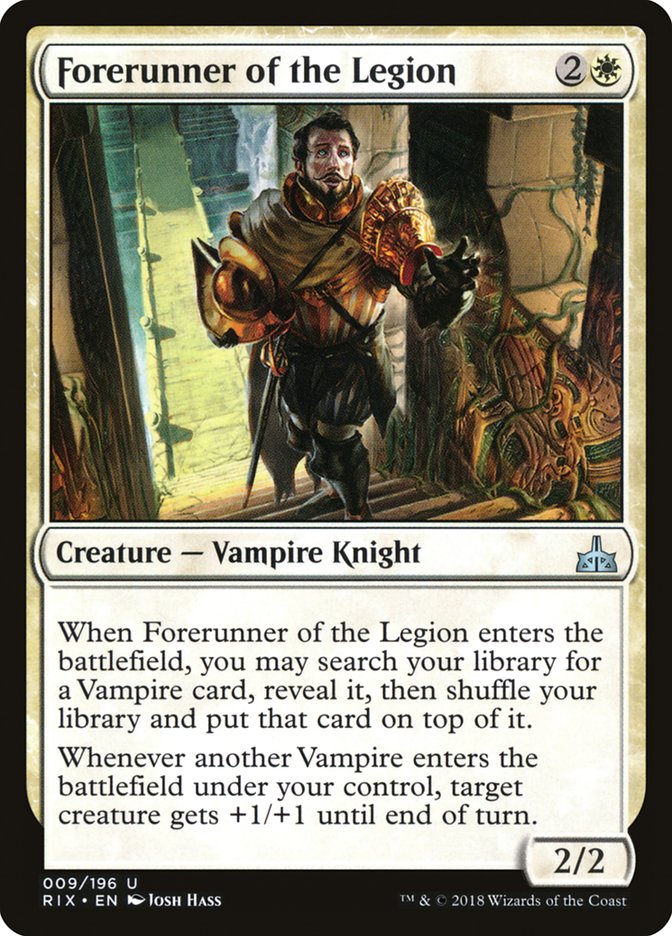 Forerunner of the Legion [Rivals of Ixalan] | Good Games Cannington