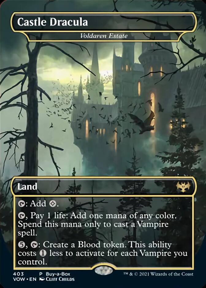 Voldaren Estate - Castle Dracula (Buy-A-Box) [Innistrad: Crimson Vow] | Good Games Cannington