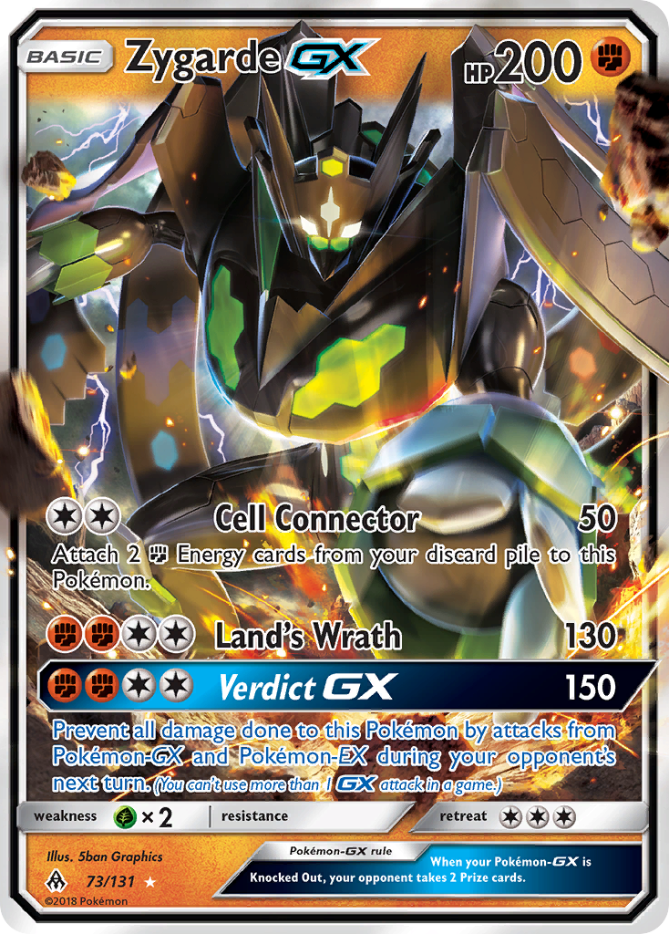 Zygarde GX (73/131) [Sun & Moon: Forbidden Light] | Good Games Cannington