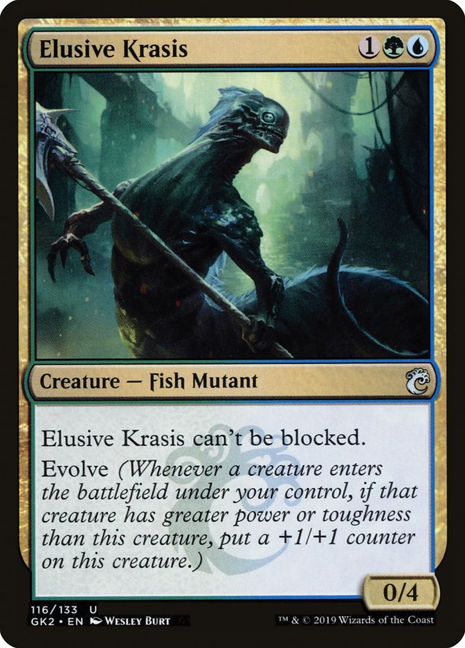 Elusive Krasis [Ravnica Allegiance Guild Kit] | Good Games Cannington