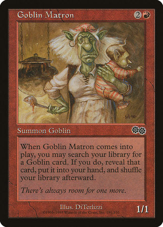 Goblin Matron [Urza's Saga] | Good Games Cannington