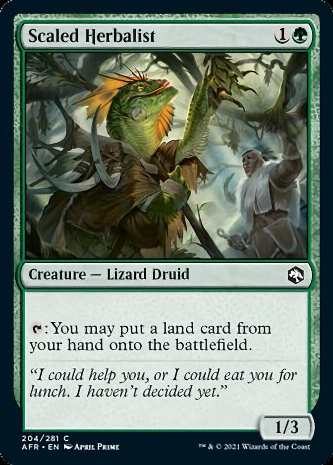 Scaled Herbalist [Dungeons & Dragons: Adventures in the Forgotten Realms] | Good Games Cannington