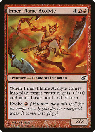Inner-Flame Acolyte [Duel Decks: Jace vs. Chandra] | Good Games Cannington