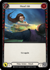 Head Jab (Yellow) [U-WTR099] (Welcome to Rathe Unlimited)  Unlimited Rainbow Foil | Good Games Cannington