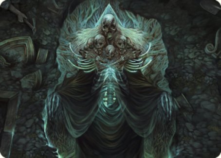 Myrkul, Lord of Bones Art Card (39) [Commander Legends: Battle for Baldur's Gate Art Series] | Good Games Cannington