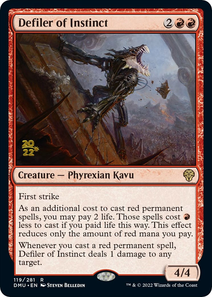 Defiler of Instinct [Dominaria United Prerelease Promos] | Good Games Cannington