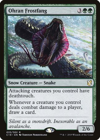 Ohran Frostfang [Commander 2019] | Good Games Cannington