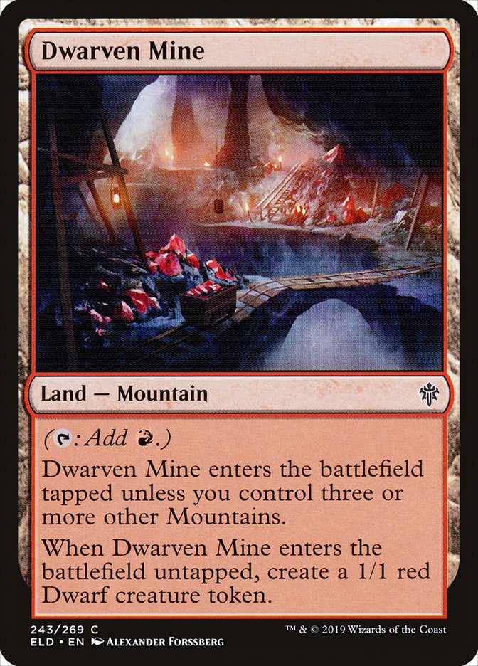 Dwarven Mine [Throne of Eldraine] | Good Games Cannington