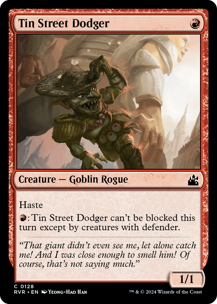 Tin Street Dodger [Ravnica Remastered] | Good Games Cannington