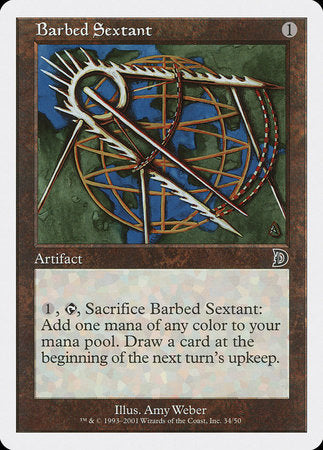 Barbed Sextant [Deckmasters] | Good Games Cannington