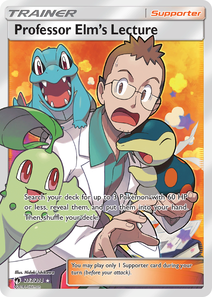 Professor Elm's Lecture (213/214) [Sun & Moon: Lost Thunder] | Good Games Cannington