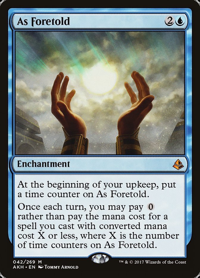 As Foretold [Amonkhet] | Good Games Cannington