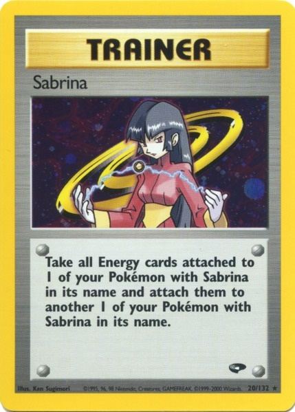 Sabrina (20/132) [Gym Challenge Unlimited] | Good Games Cannington