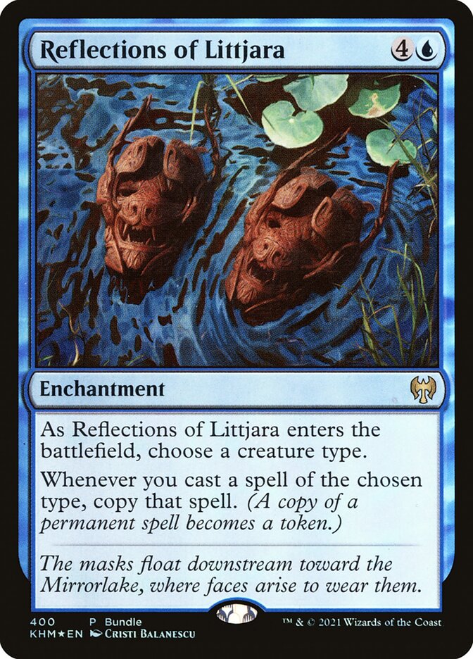 Reflections of Littjara (KHM Bundle) [Kaldheim] | Good Games Cannington