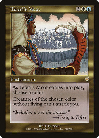 Teferi's Moat [Invasion] | Good Games Cannington