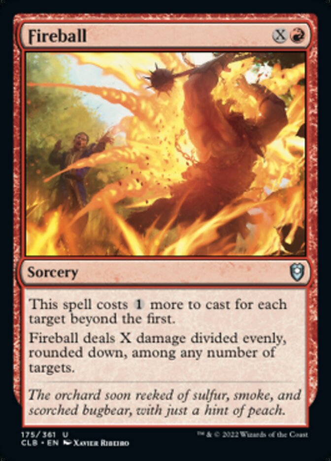 Fireball [Commander Legends: Battle for Baldur's Gate] | Good Games Cannington