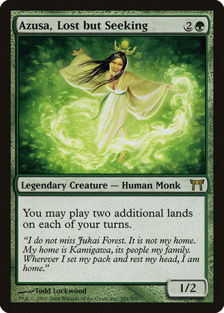 Azusa, Lost but Seeking [Champions of Kamigawa] | Good Games Cannington