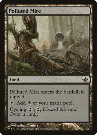 Polluted Mire [Duel Decks: Garruk vs. Liliana] | Good Games Cannington