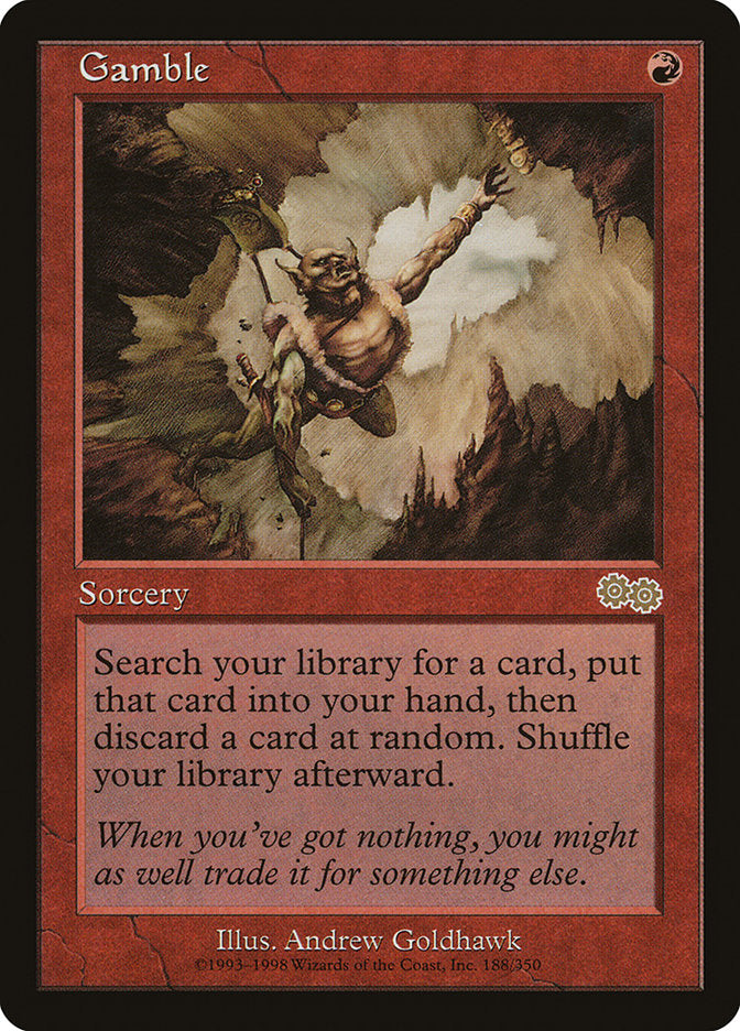 Gamble [Urza's Saga] | Good Games Cannington