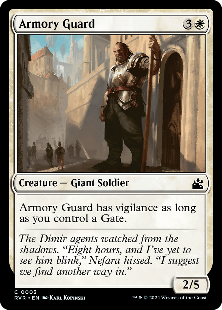 Armory Guard [Ravnica Remastered] | Good Games Cannington