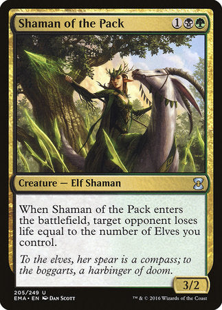 Shaman of the Pack [Eternal Masters] | Good Games Cannington