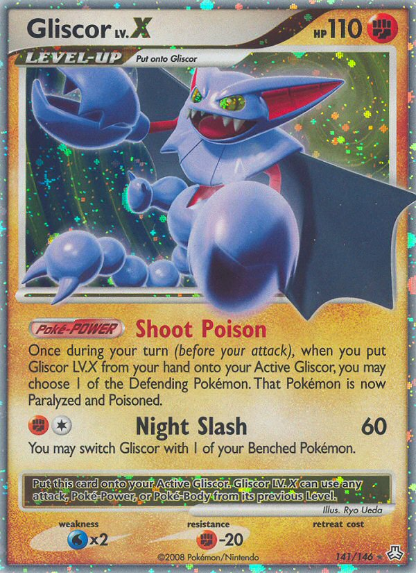 Gliscor LV.X (141/146) [Diamond & Pearl: Legends Awakened] | Good Games Cannington