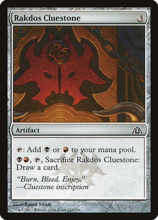 Rakdos Cluestone [Dragon's Maze] | Good Games Cannington