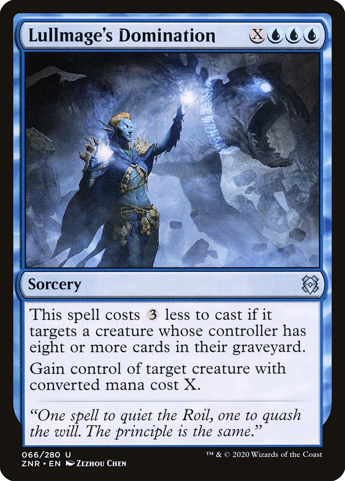 Lullmage's Domination [Zendikar Rising] | Good Games Cannington