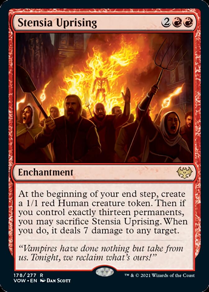 Stensia Uprising [Innistrad: Crimson Vow] | Good Games Cannington