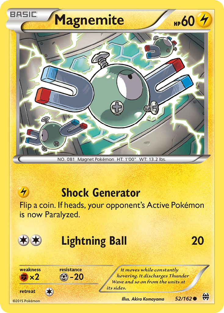 Magnemite (52/162) [XY: BREAKthrough] | Good Games Cannington