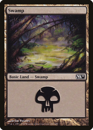 Swamp (241) [Magic 2011] | Good Games Cannington