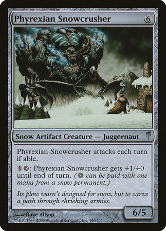 Phyrexian Snowcrusher [Coldsnap] | Good Games Cannington