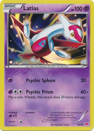 Latias (30/30) [XY: Trainer Kit 2 - Latias] | Good Games Cannington